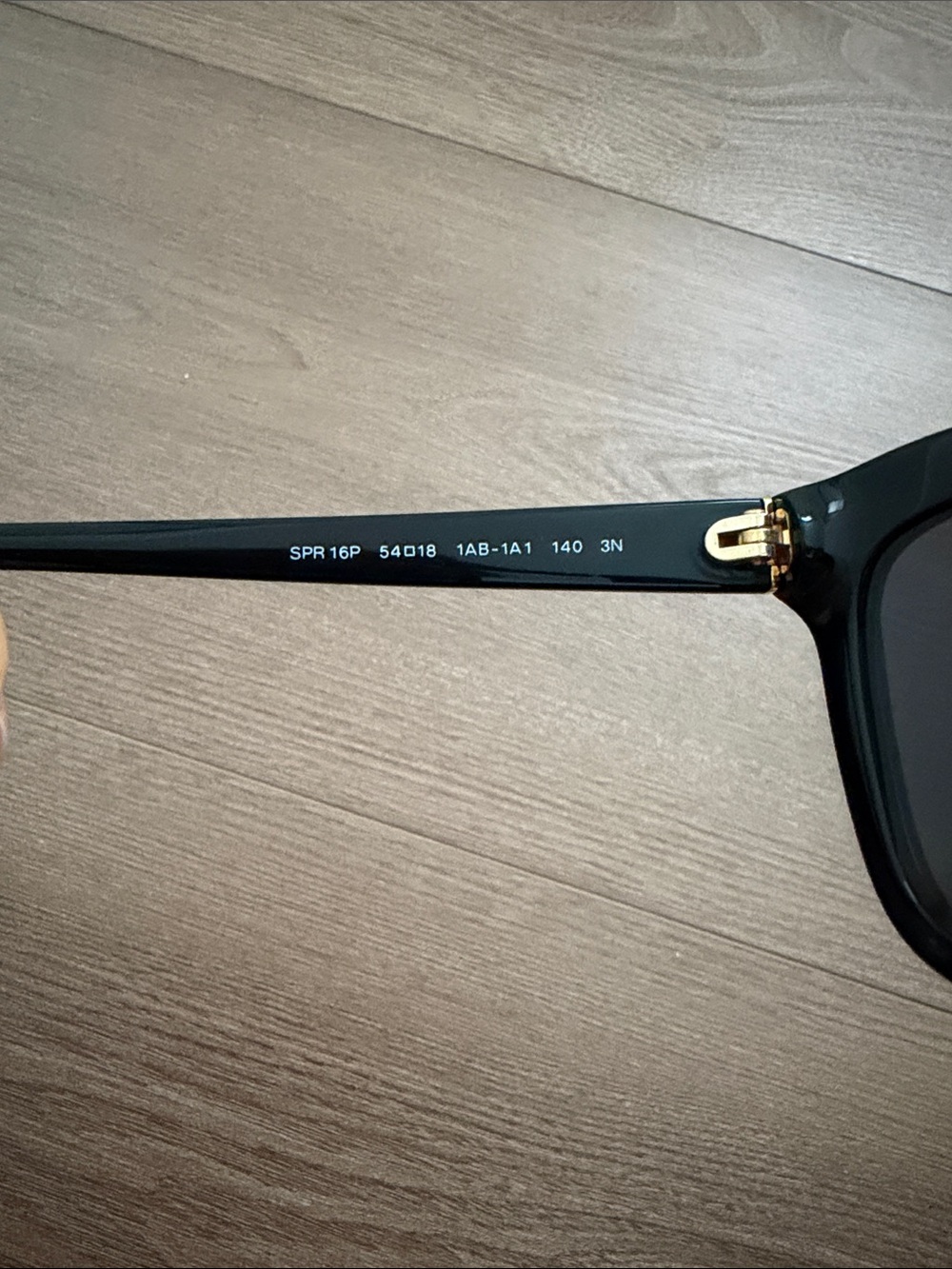 Prada Black Gloss Cat-Eye Sunglasses - Picture 5 of 8